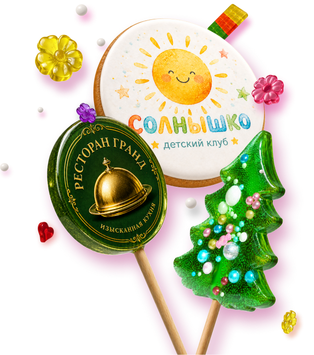Леденцы пряник декор